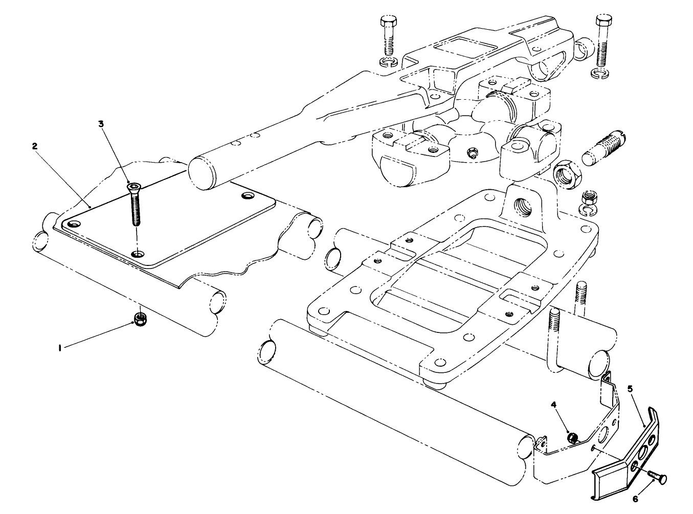 Cutting Unit Flotation Kit Model No. 03760 (continued) (cutting Units No. 2 & 3)