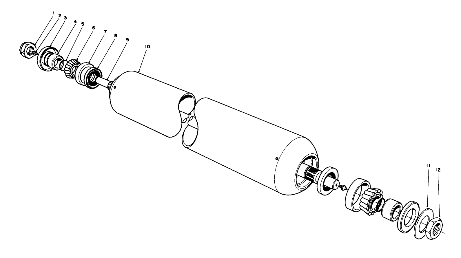 Rear Roller Assembly No. 59-5630