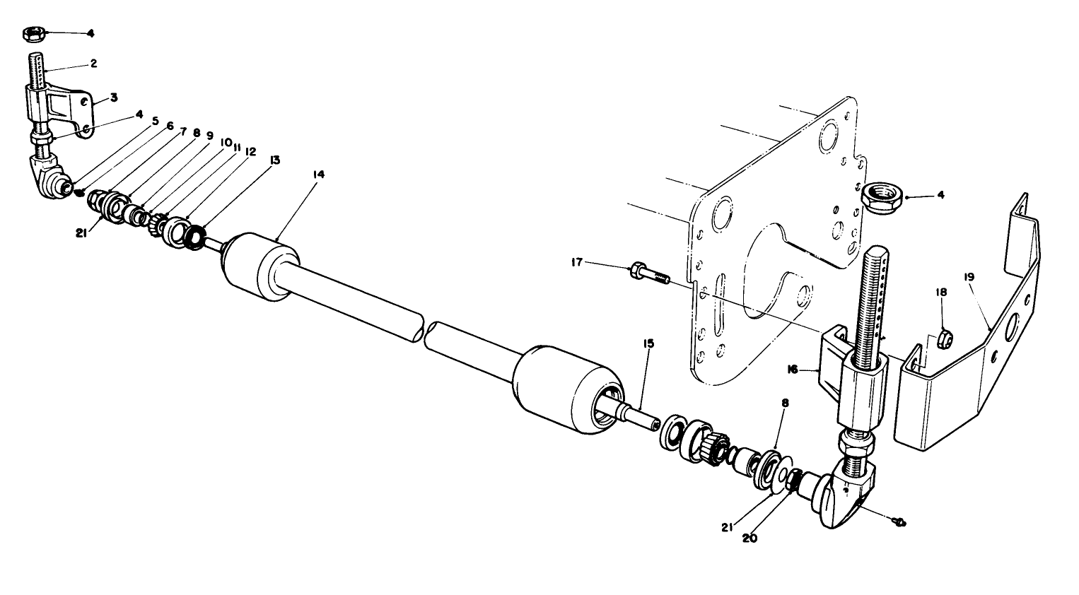 Sectional Roller Kit Model No. 03738 (optional)