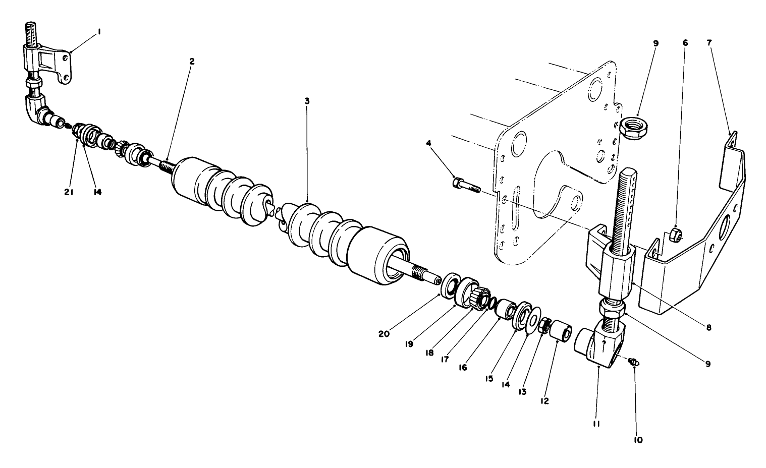 Wiehle Roller Kit Model No. 03740 (optional)