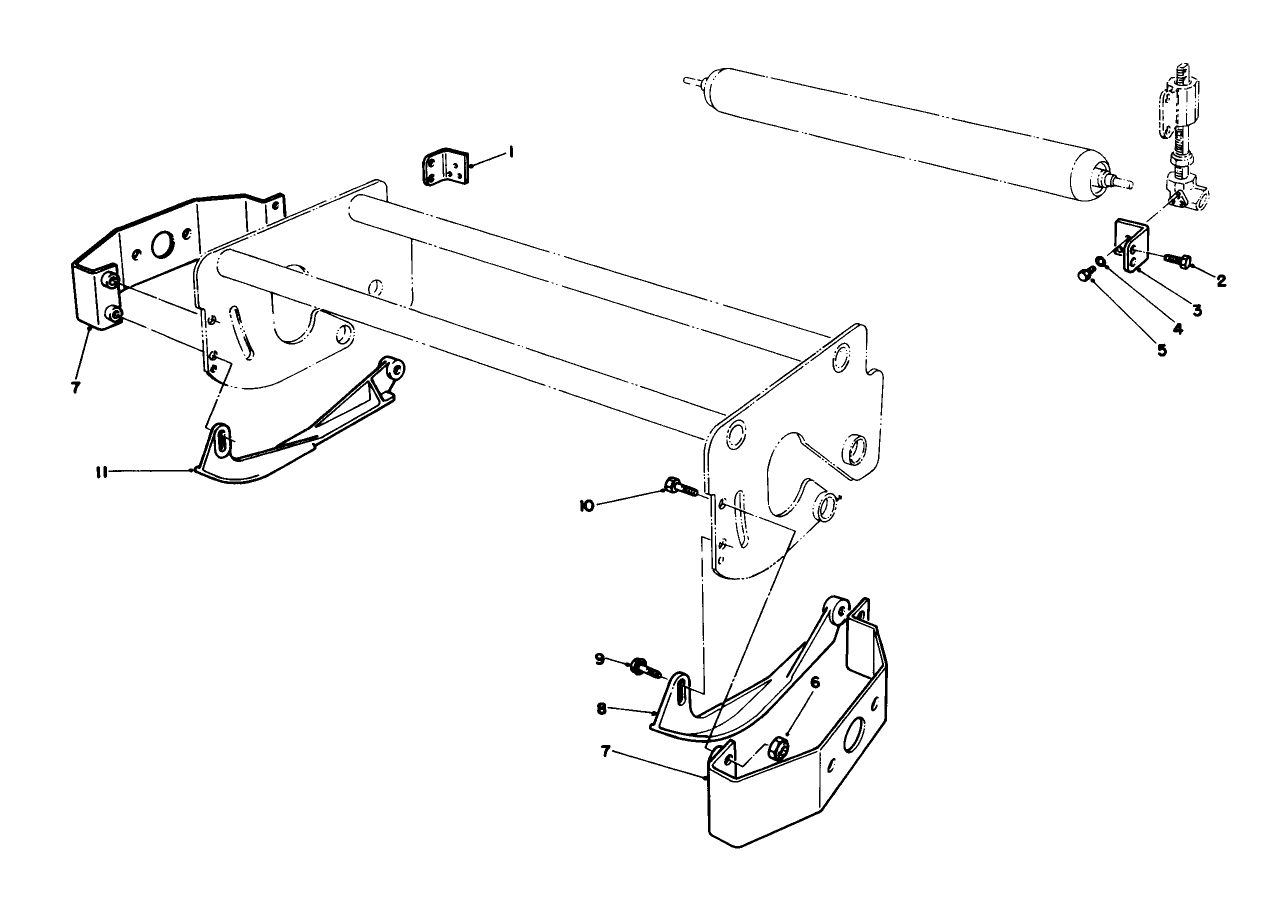Side Skid Kit Model No. 03744 (optional)