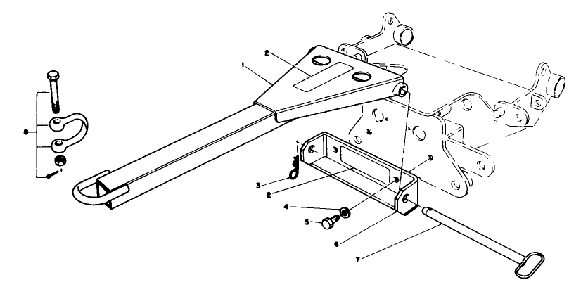 Tow Bar Assembly No. 58-7020