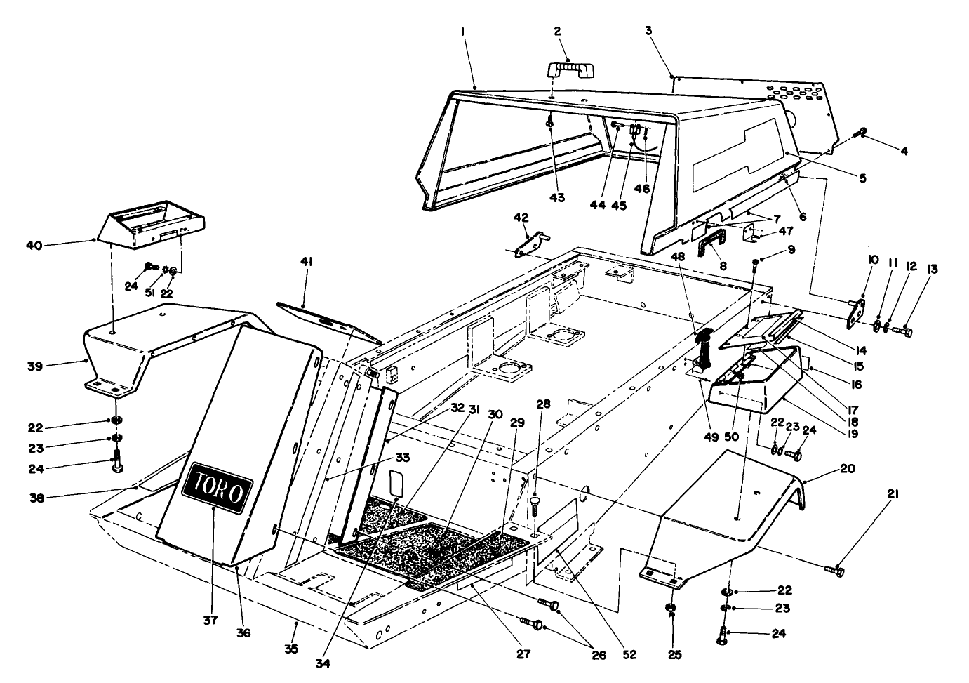 Parts – Groundsmaster 224 | Toro