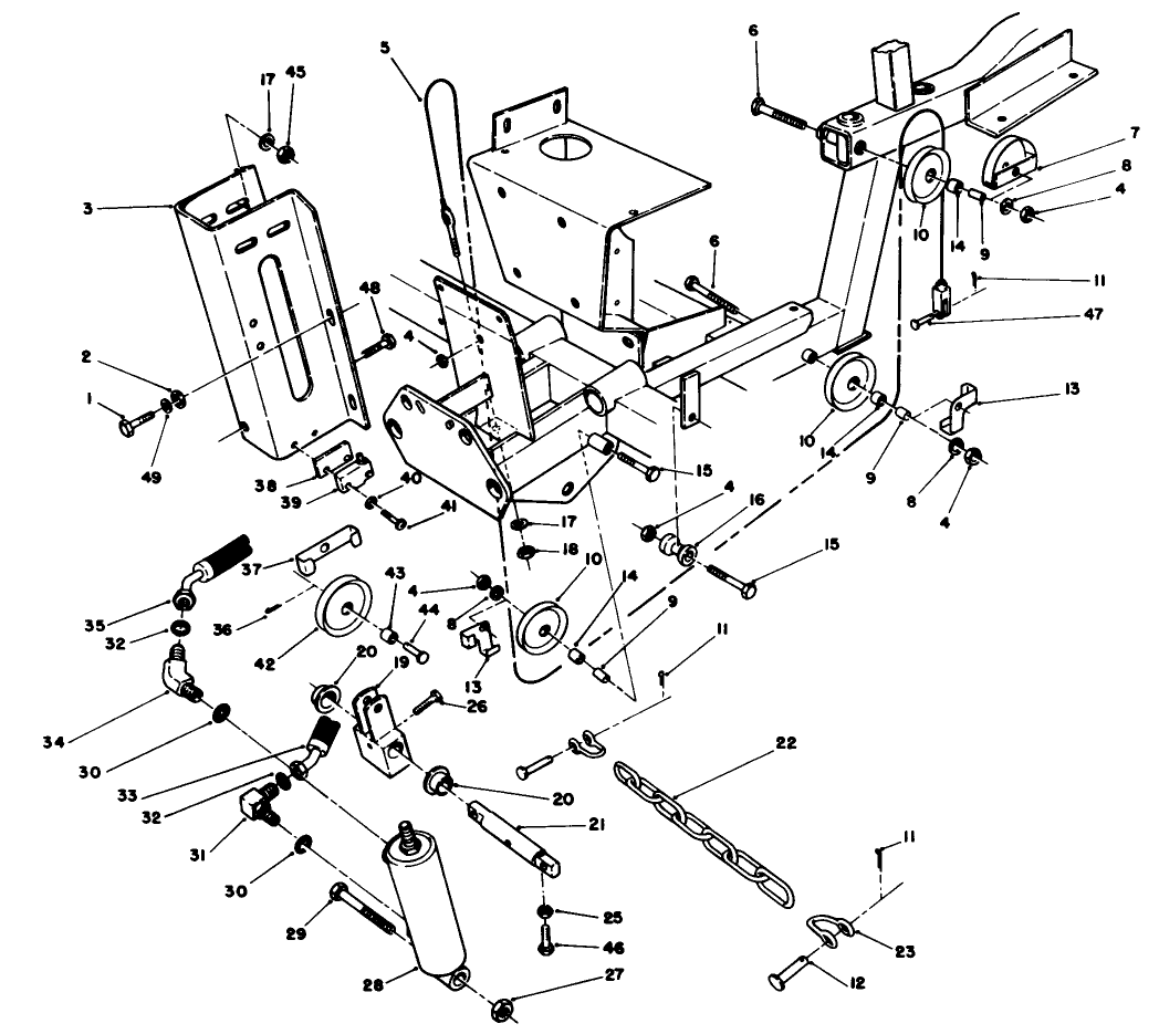 Cutting Unit Lift Assembly