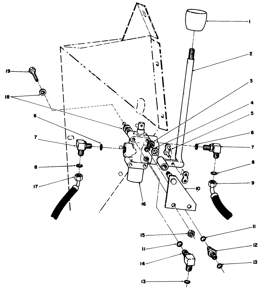 Cutting Unit Lift Control Valve Assembly