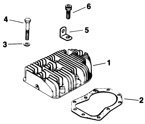 Cylinder Head-Engine Model No. M16 Spec. No. 711526 (cont.)