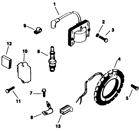 Ignition-Engine Model No. M16 Spec. No. 711526 (cont.)