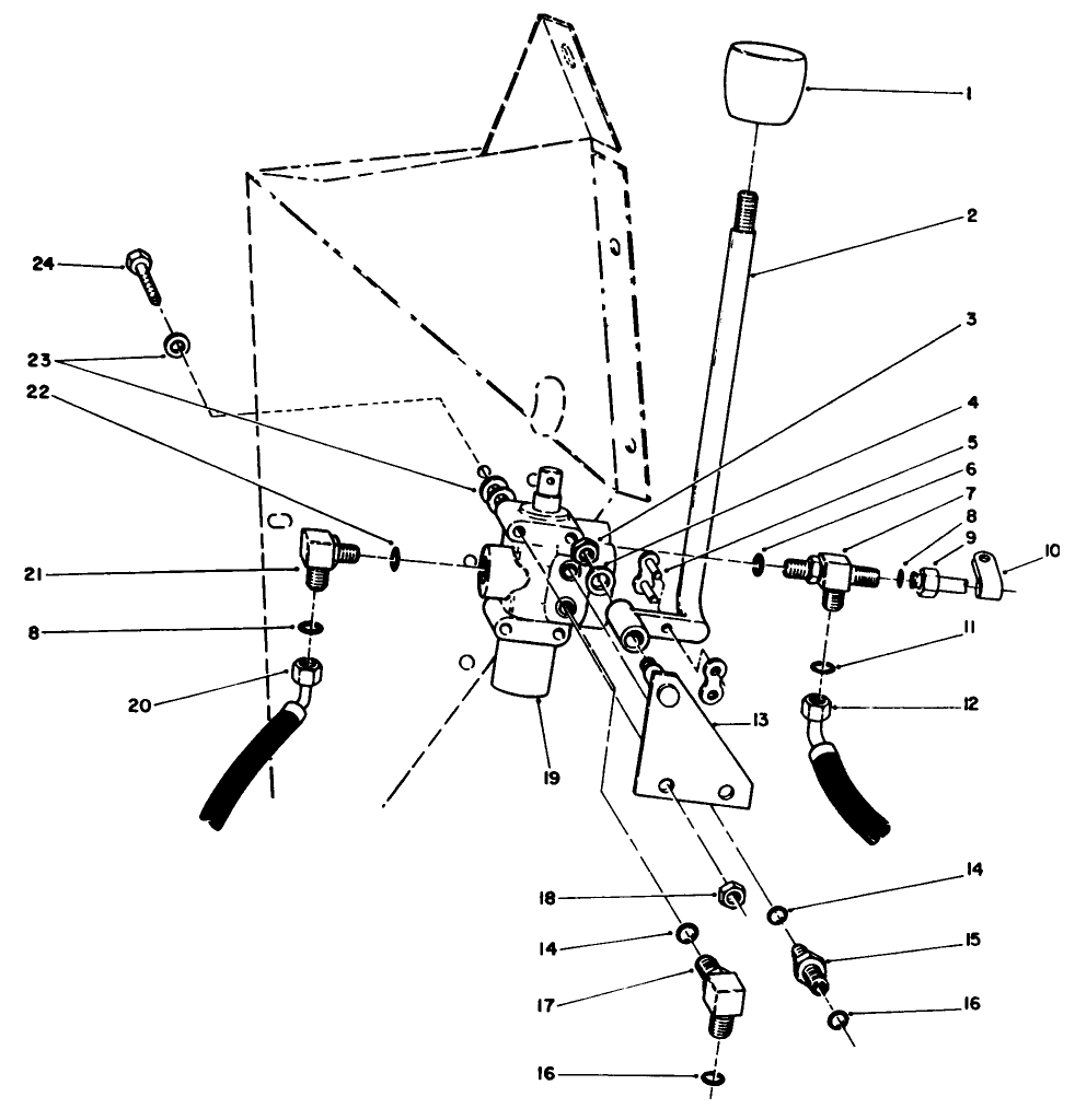 Cutting Unit Llft Control Valve Assembly
