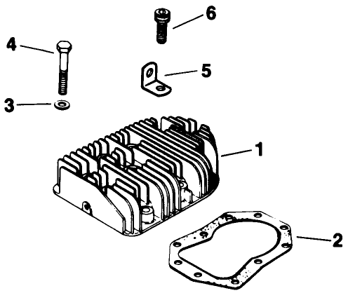 Cylinder Head-Kohler Engine Model No. M16 Spec. No. 711 526