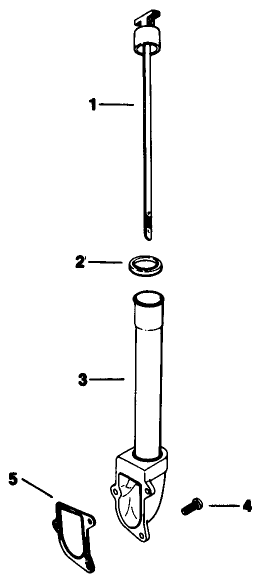 Dipstick-Kohler Engine Model No. M16 Spec. No. 711 526