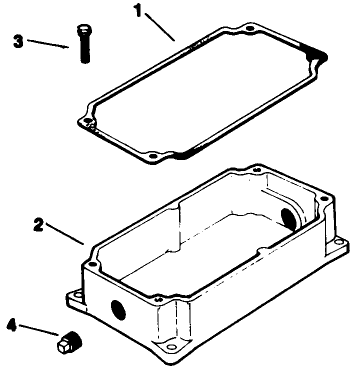 Oil Pan-Kohler Engine Model No. M16 Spec. No. 711 526