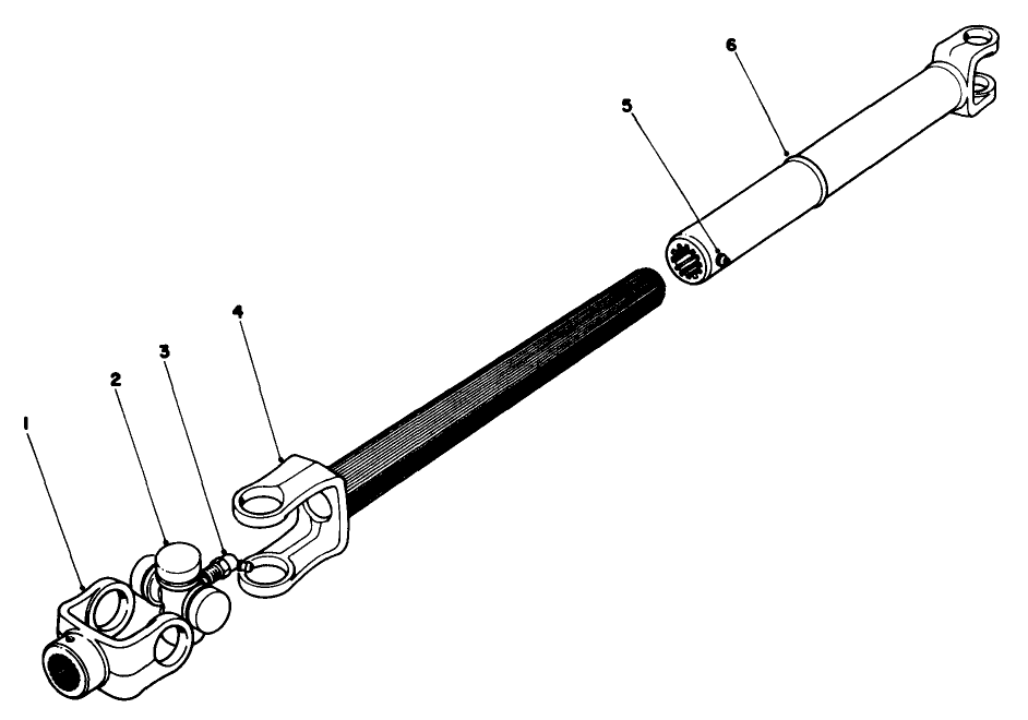 Drive Shaft Assembly No. 62-4260