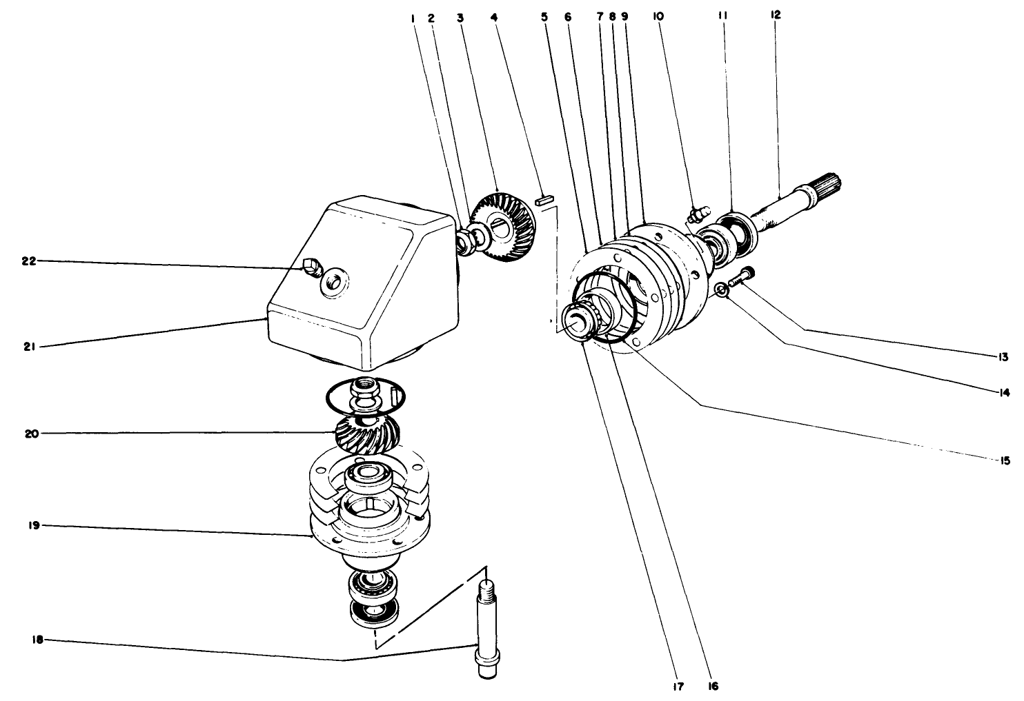 Gear Box Assembly No. 63-9870
