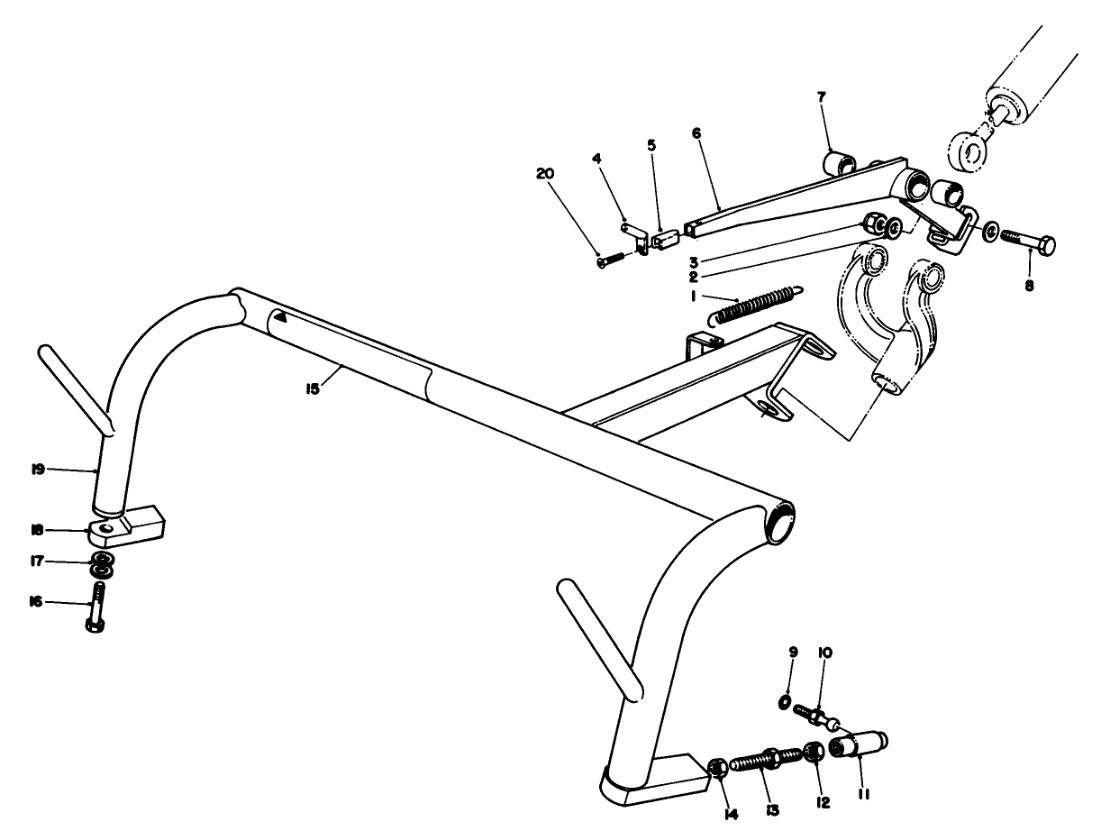 Direct Suspension Pull Frame Kit Model No. 04452 (optional)