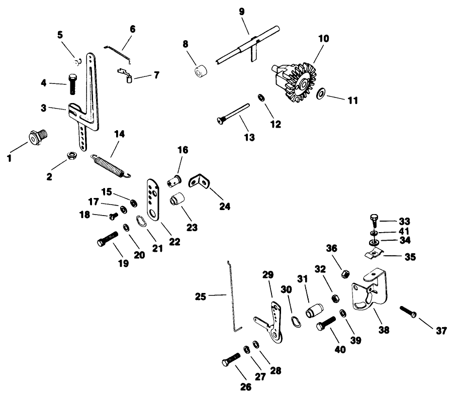 Governor-Engine Assembly-Kohler Model No. M16s-711533