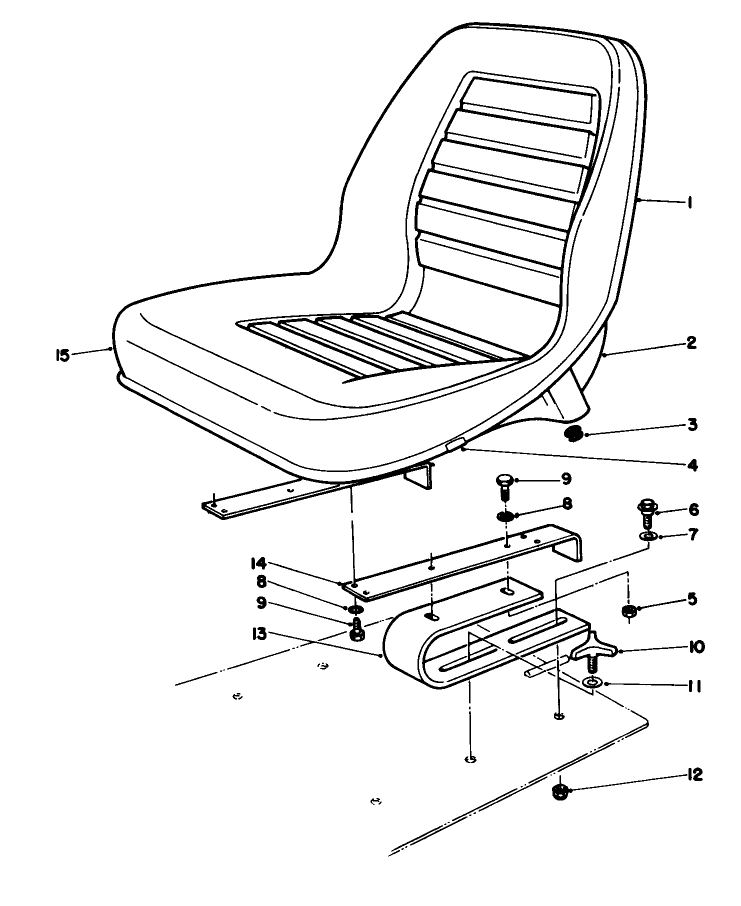 Standard Seat Kit Model No. 30769