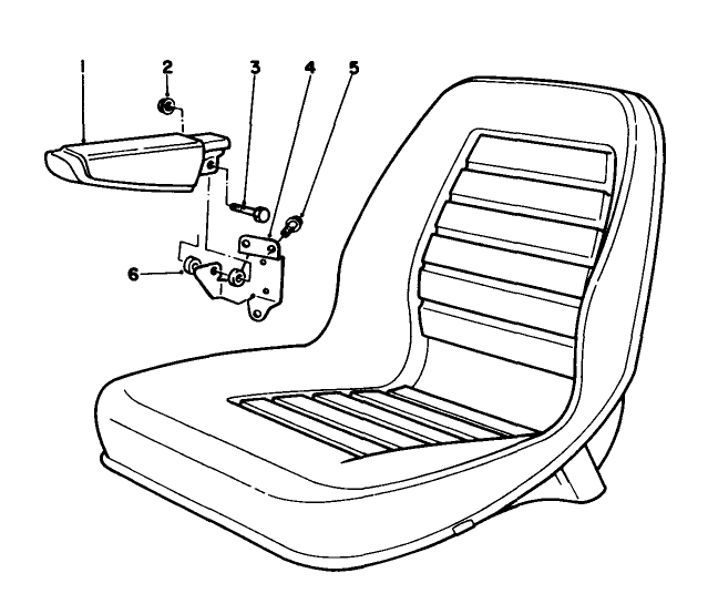 Armrest Kit Model No. 30707