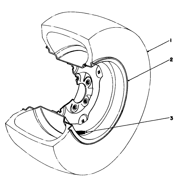 Tire & Wheel Assembly 23 X 10.50 X 12 (optional) No. 62-7020