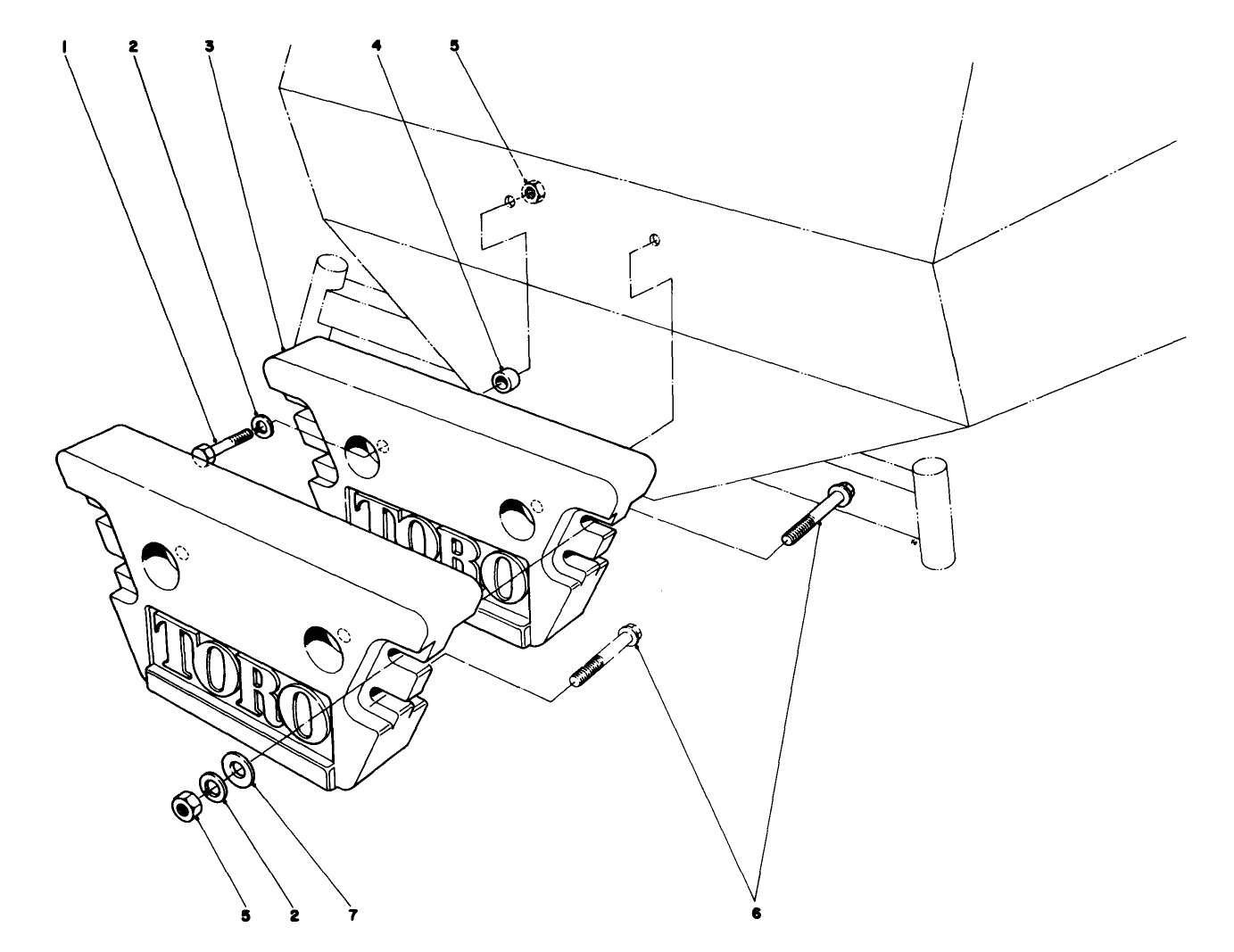 À Rear Weight Kit No. 24-5780 (optional)