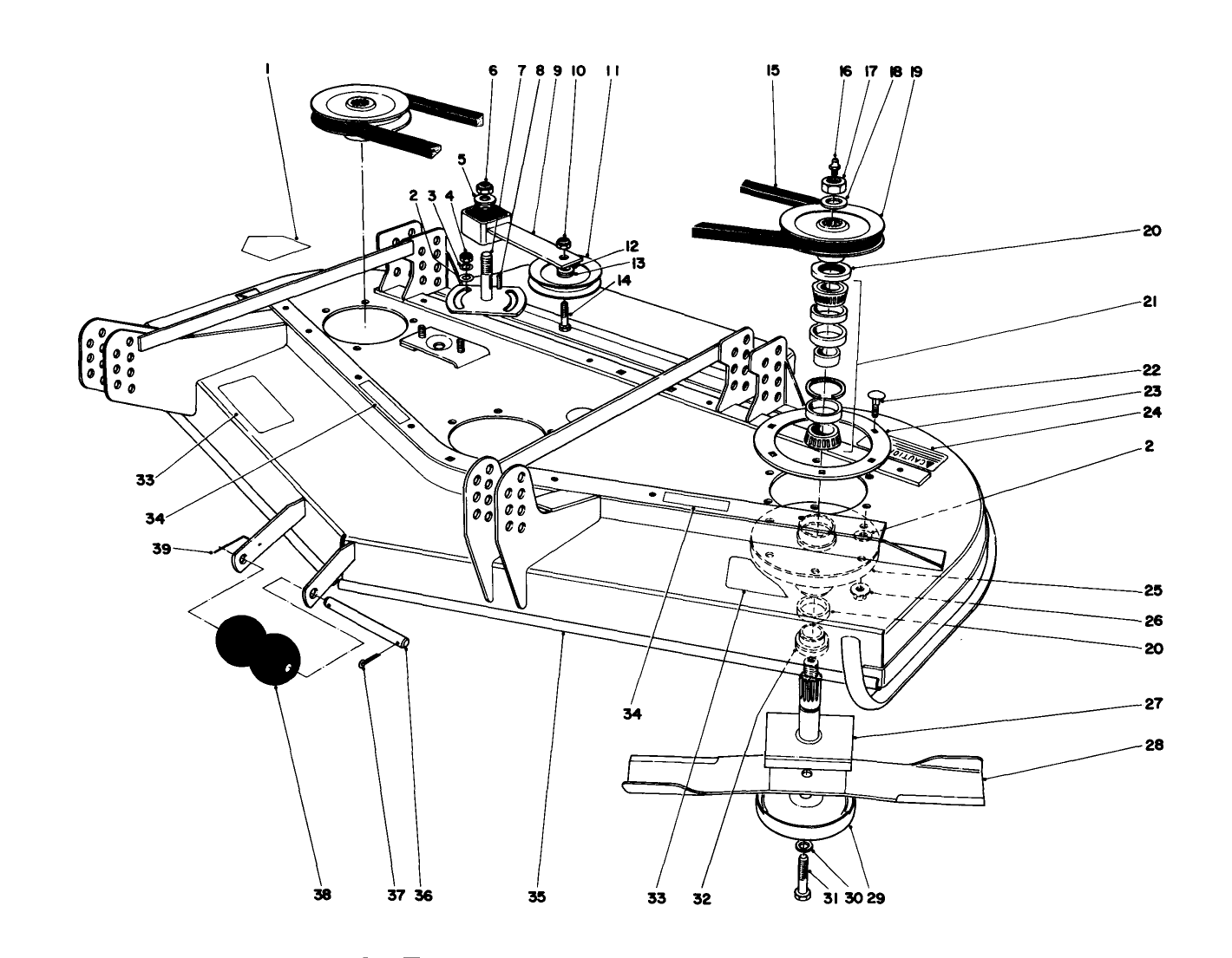 Cutting Unit Model No. 30568
