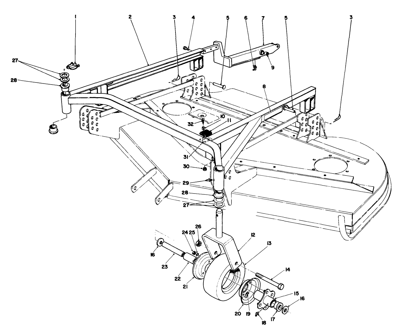 Cutting Unit Model No. 30568 (continued)