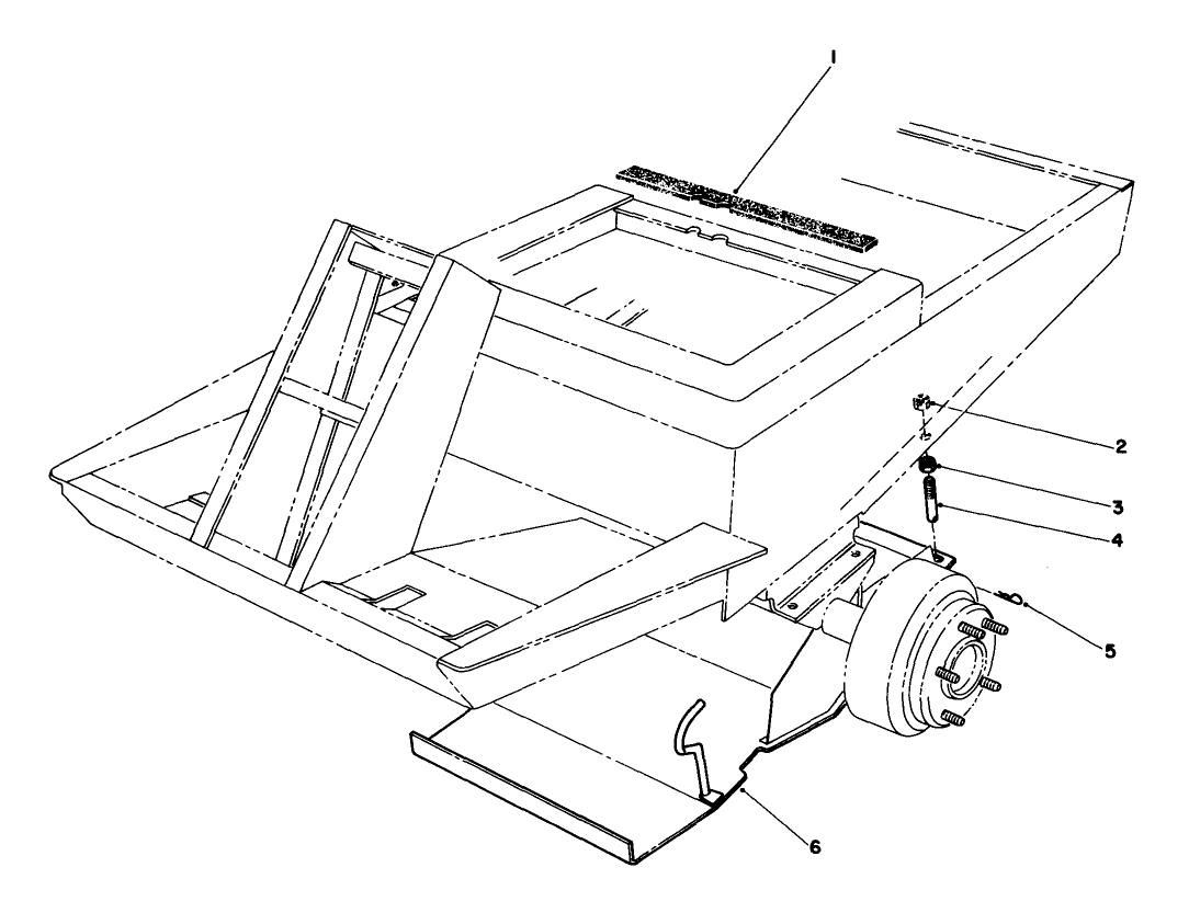 Tractor Shield Kit Model No. 30567 (used With Model 30568 Rear Discharge Cutting Unit)