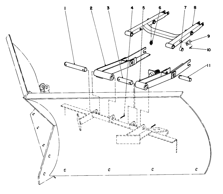 V-Plow Installation Kit Model No 30755 (optional)