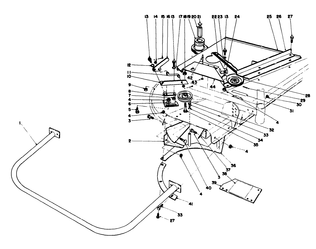 Grass Collector Model 30561 (continued)(optional On Units With Serial No. 90001 Thru 90200)