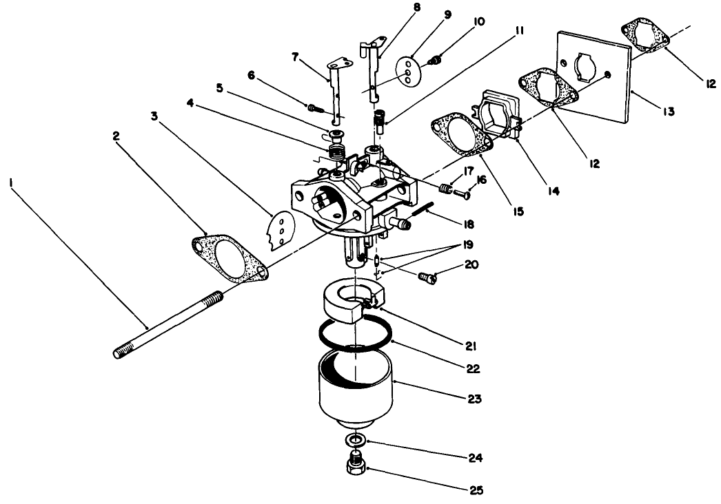 Engine Assembly Model No. 47pj8 (continued)