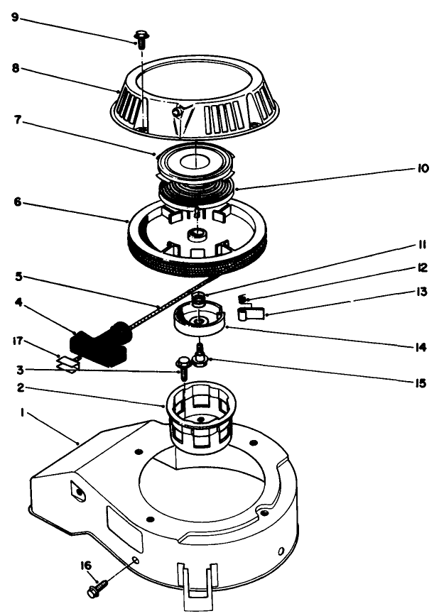 Engine Assembly Model No. 47pj8 (continued)