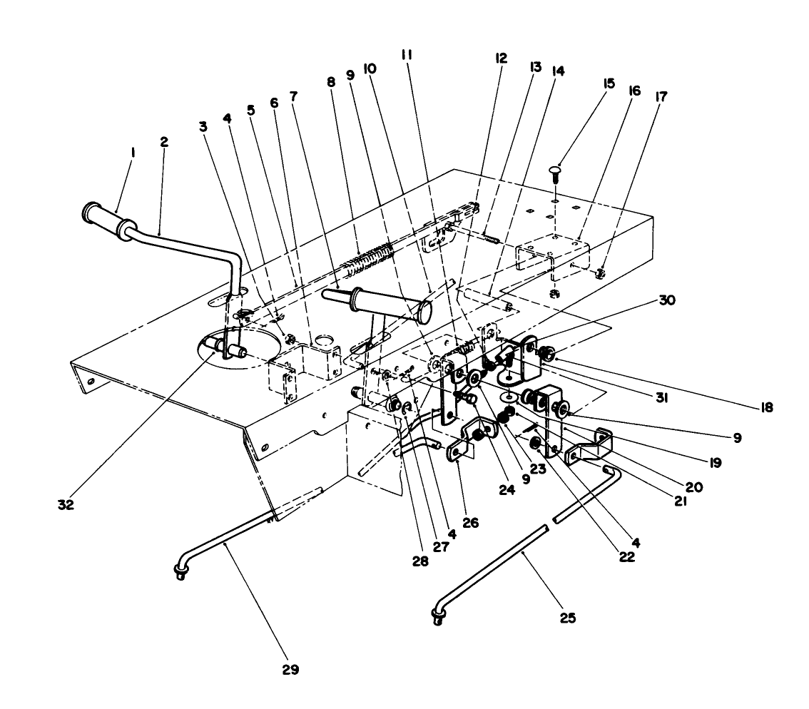 Brake & Clutch Pedal Assembly