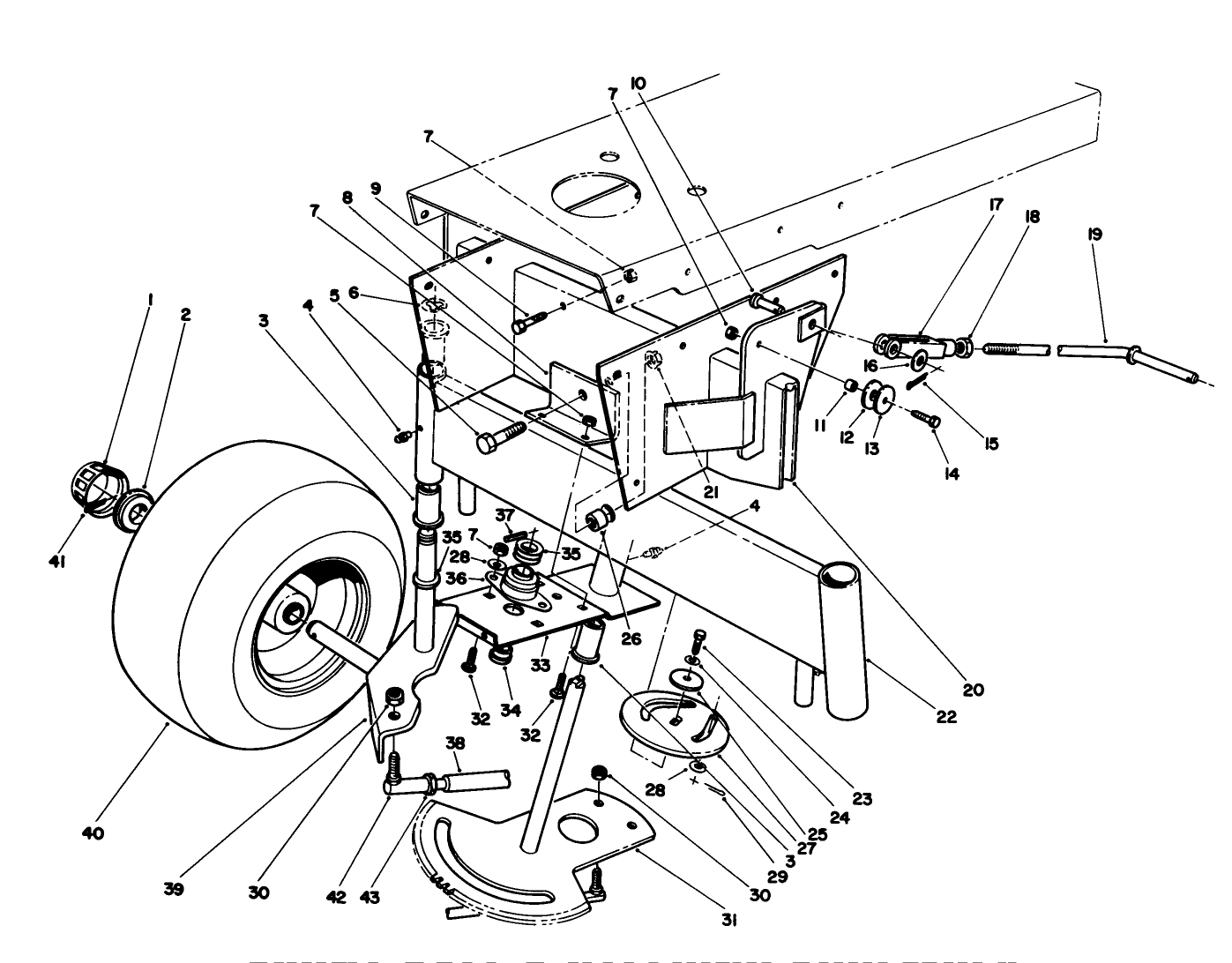 Front Axle & Steering Assembly