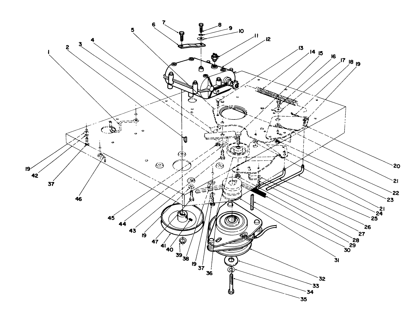 Transmission & Clutch Assembly