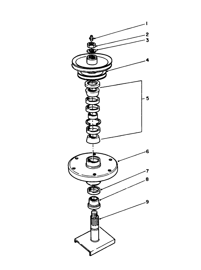 Drive Spindle No. 54-7781