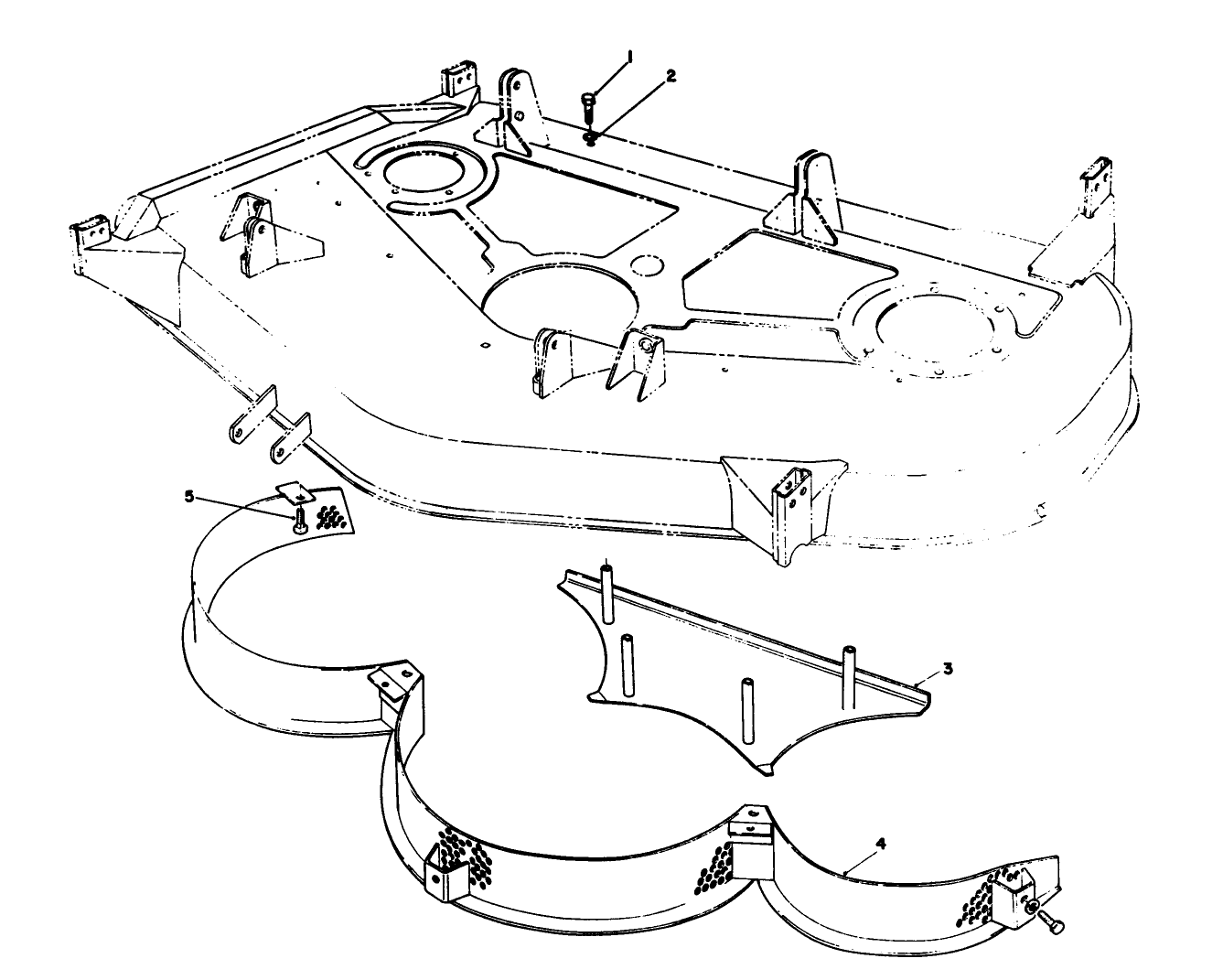 Mulcher Kit Model No. 30700 (optional) (cutting Unit Model No. 55670)