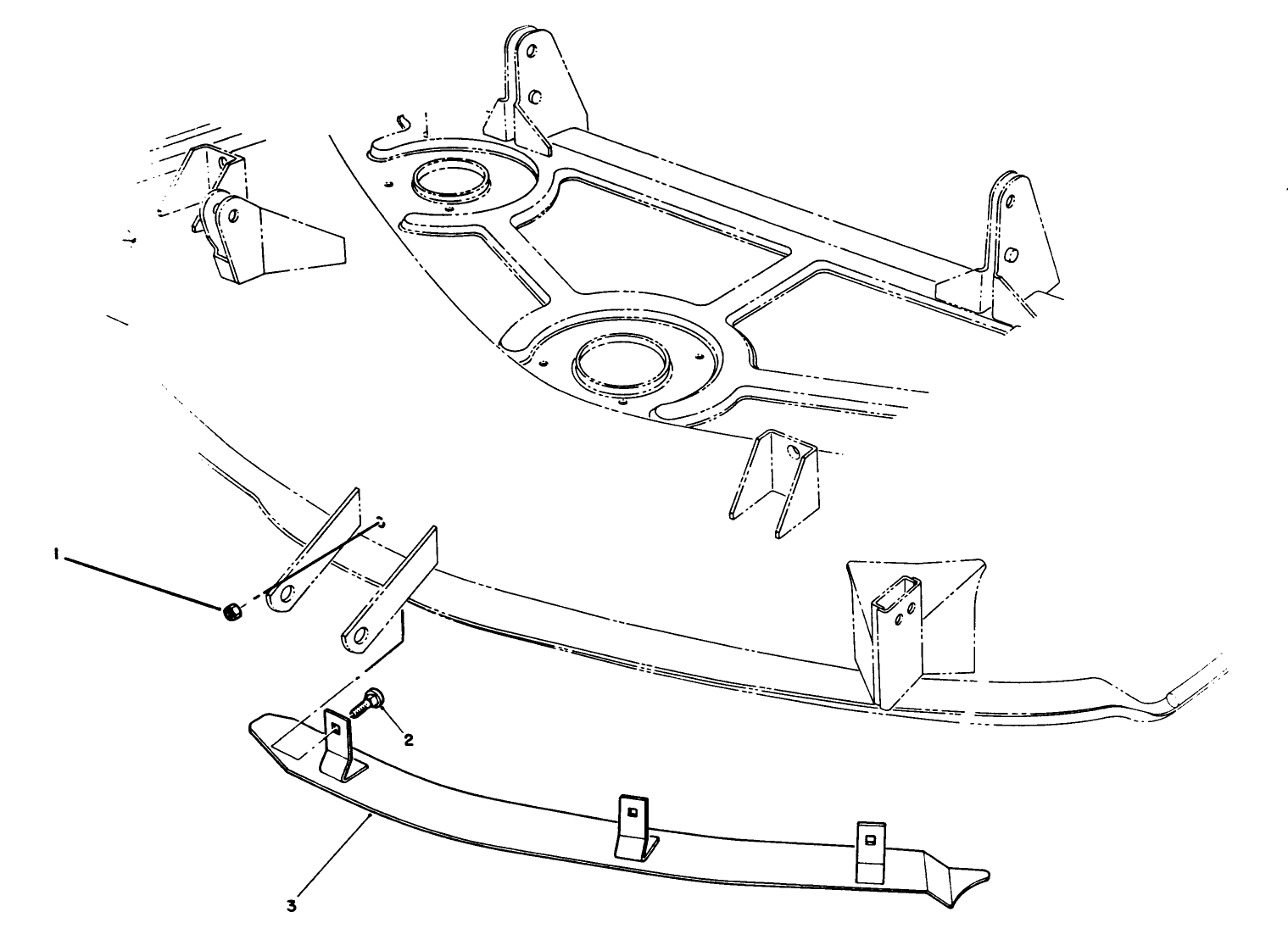 Blowout Guard Kit No. 60-9030 (optional) (cutting Unit Model No. 55660)