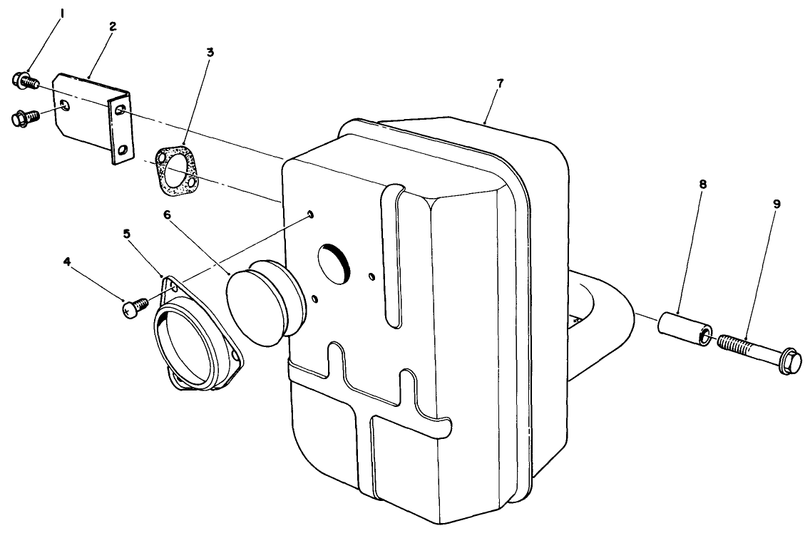 Muffler Assembly (kawasaki Model Fb460v Type Ds08)