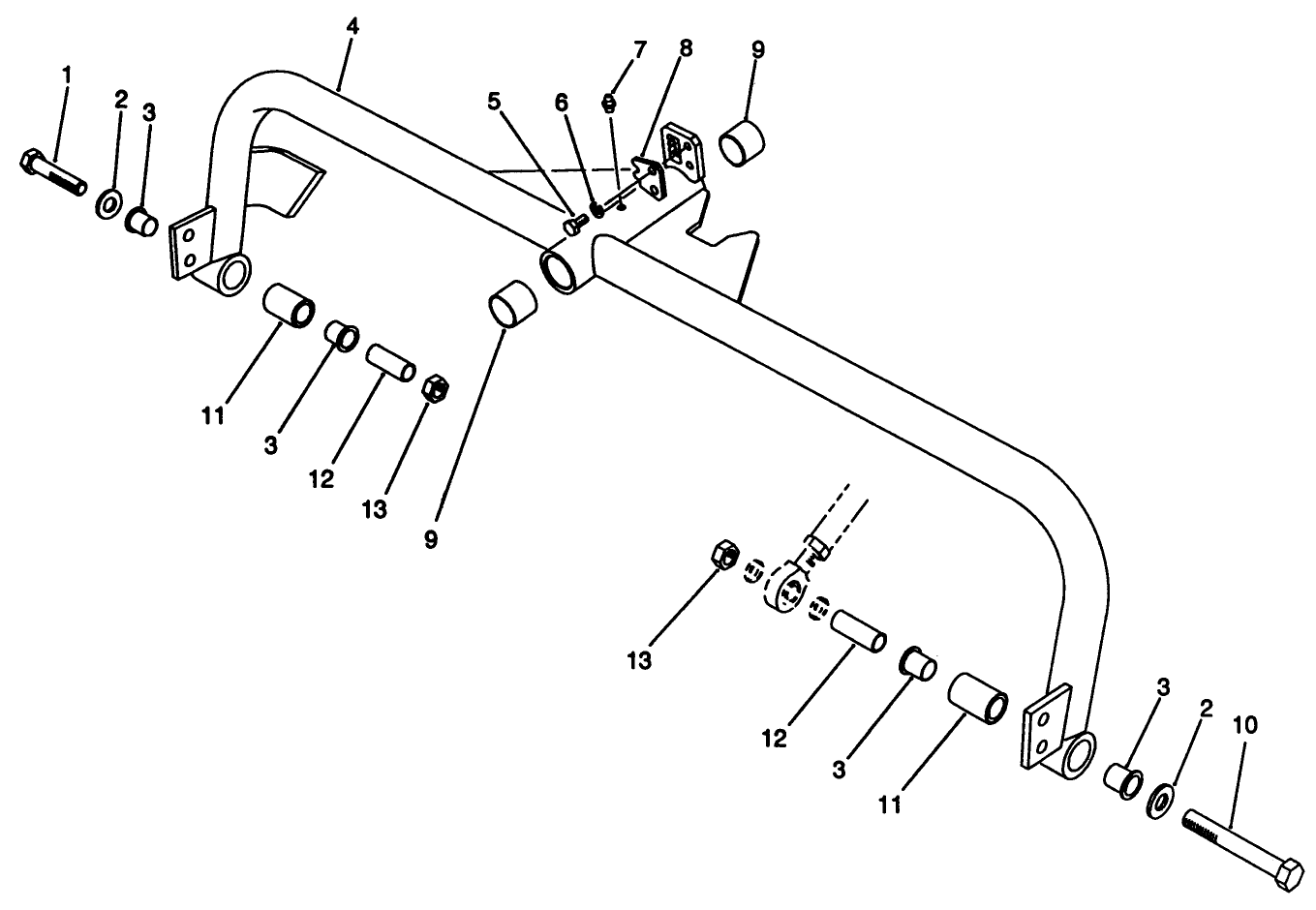 Cutting Unit Carrier Frame Assembly