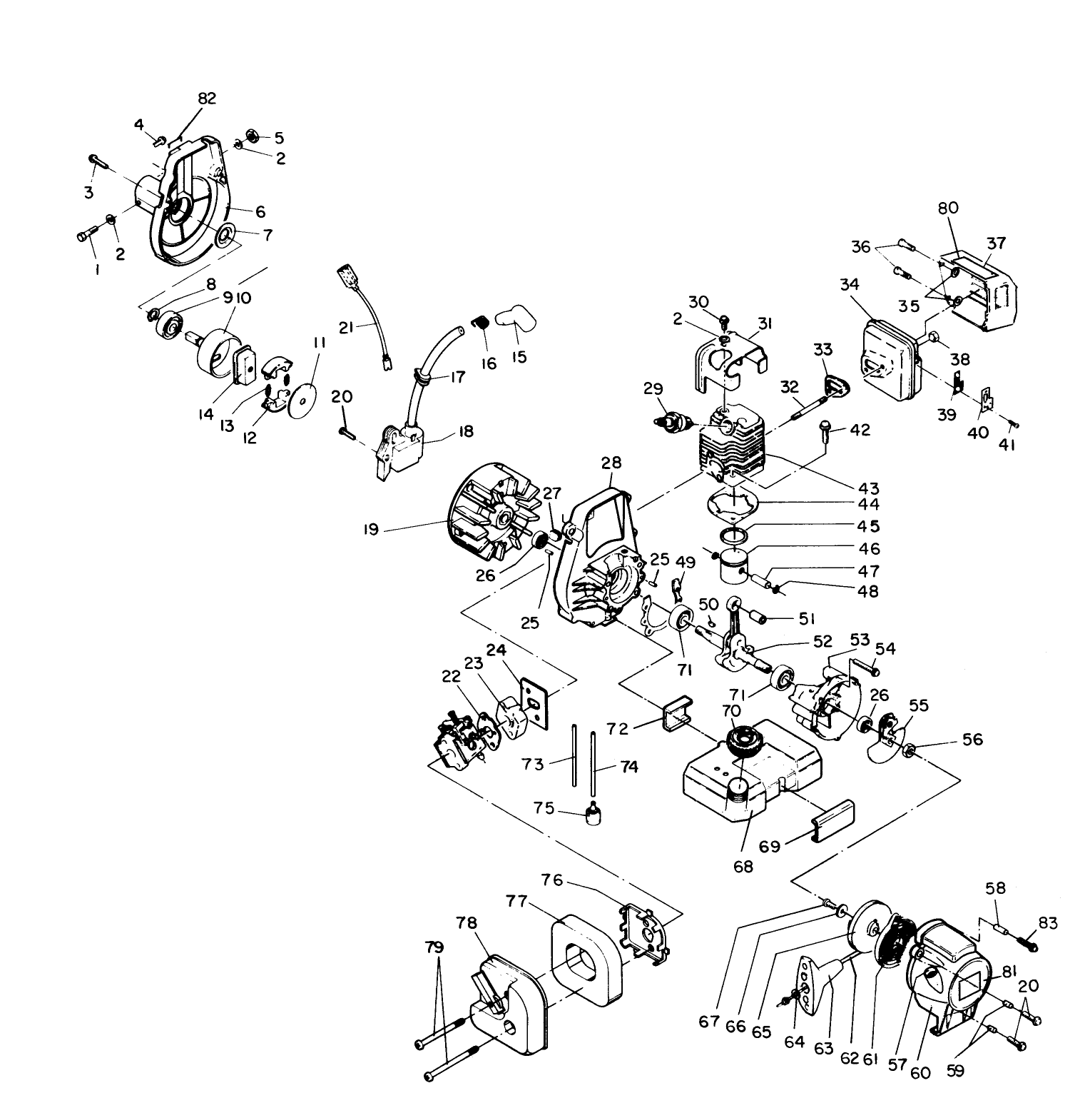 Crankshaft & Cylinder Assembly