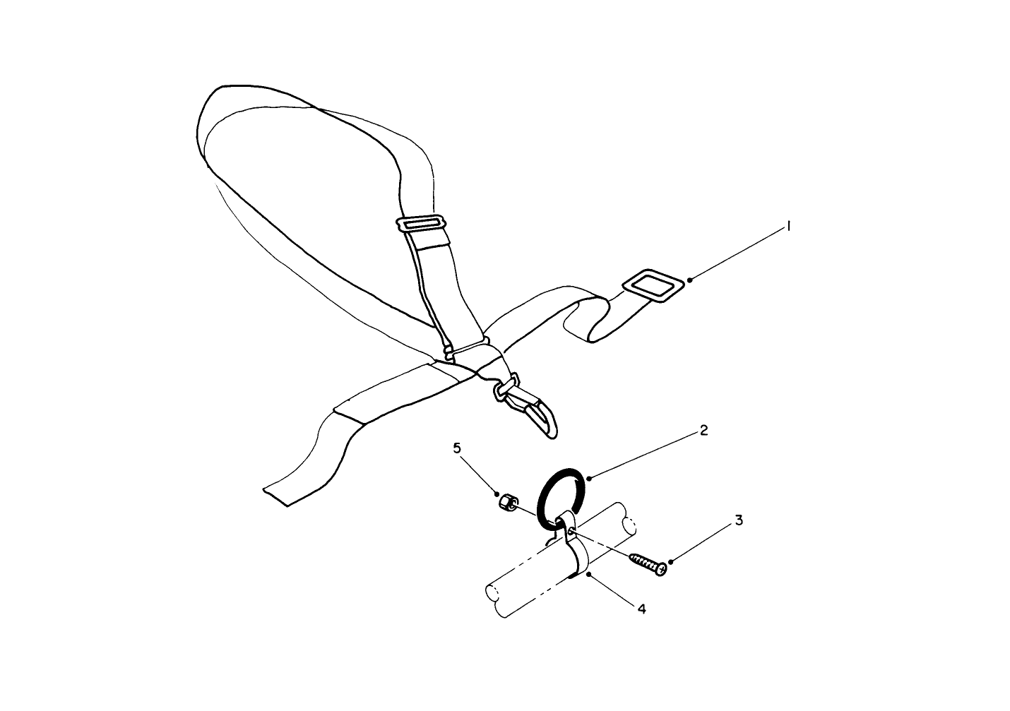 Deluxe Shoulder/belt Harness (optional)