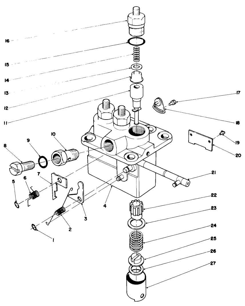 Fuel Injection Pump Assembly No. 42-8000