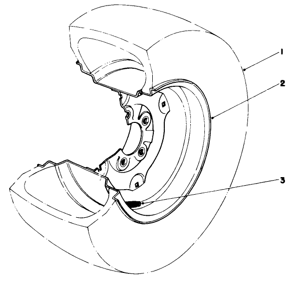 Tire & Wheel Assembly 23 X 10.50 X 12 (optional) No. 62-7020