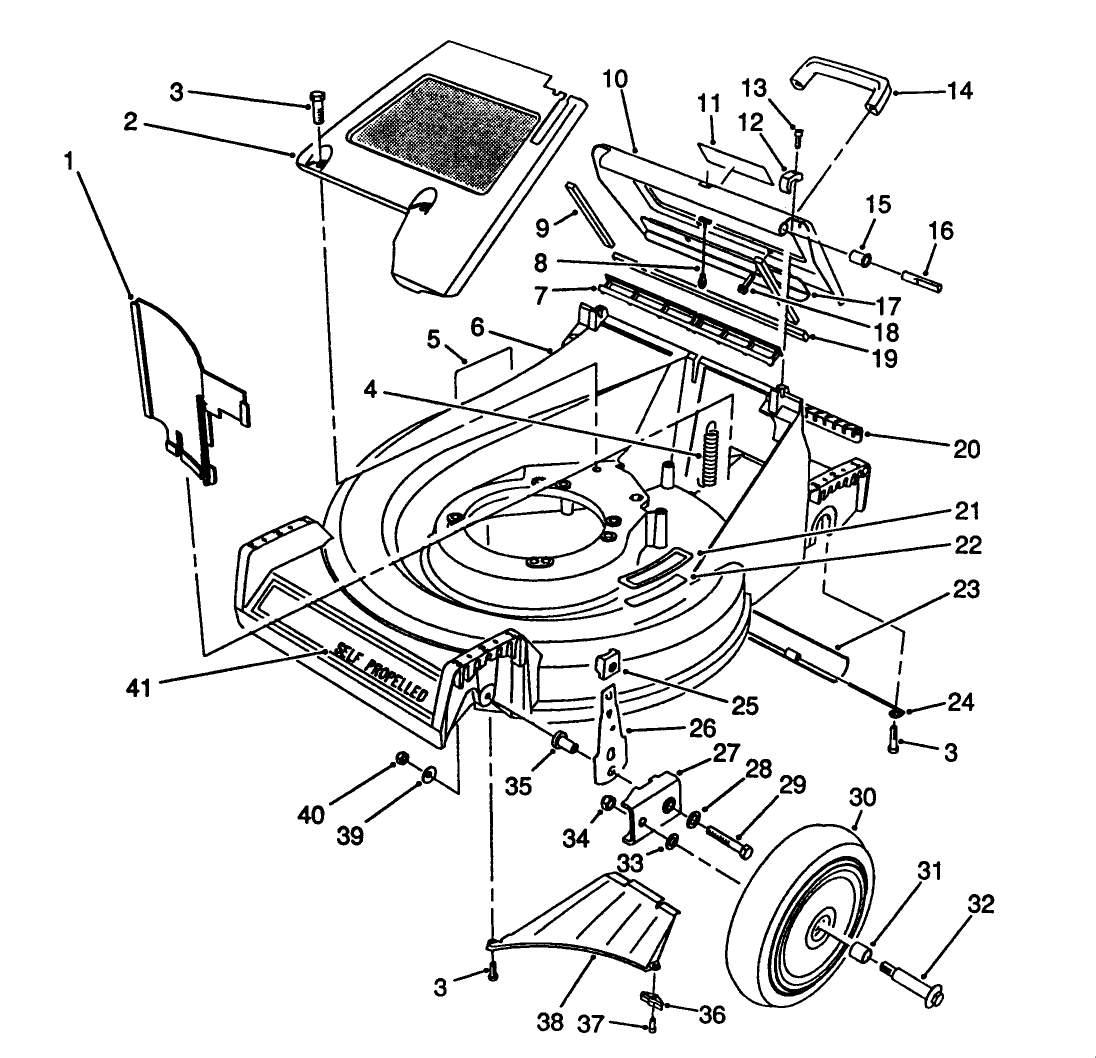 Housing Assembly (unit Serial No. 9002426 Thru 9010533)