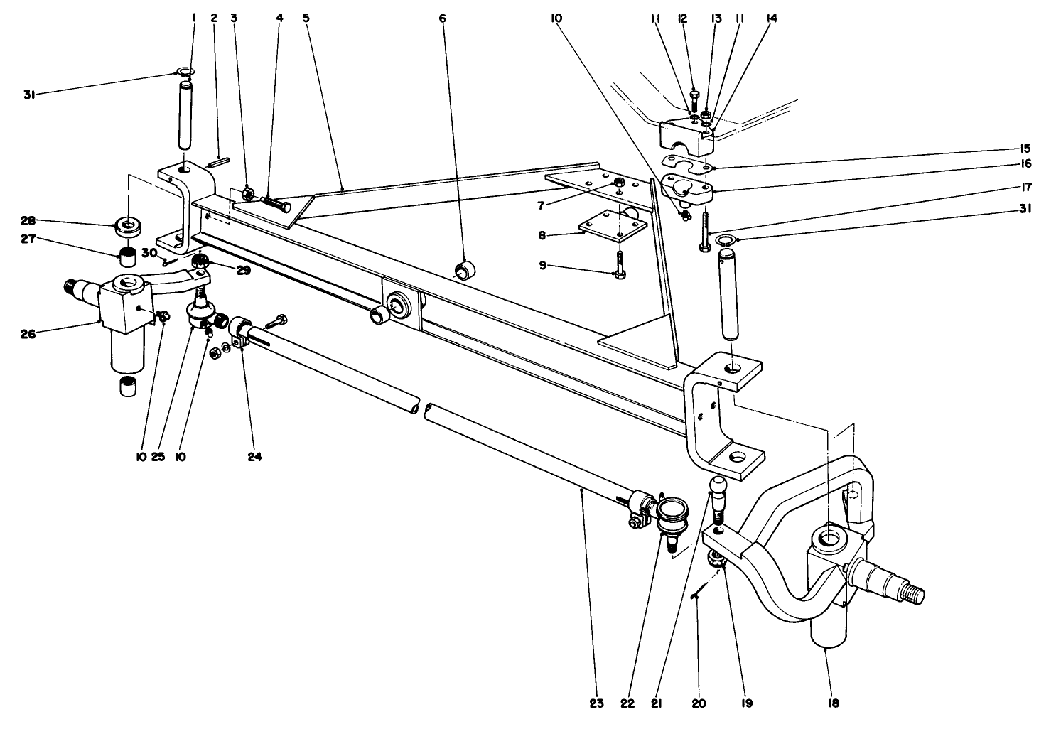 Front Axle Assembly