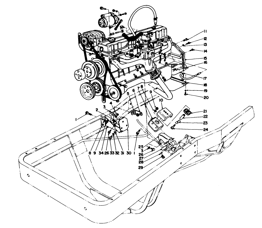 Engine Mounting Components