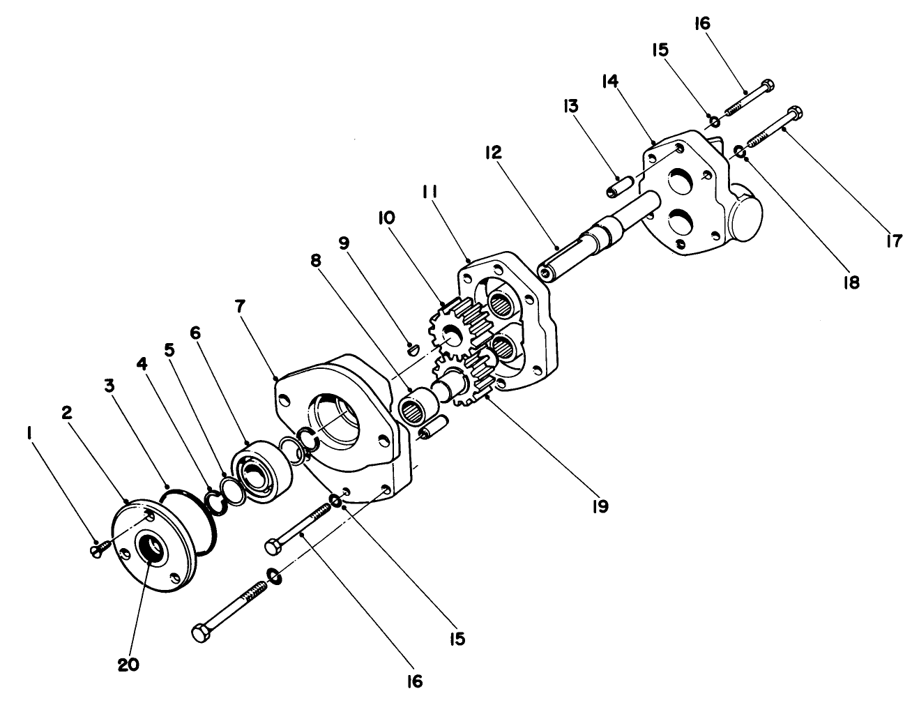 Hydraulic Pump No. 18-8440