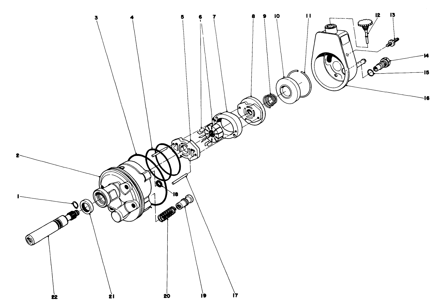 Pump Power Steering No. 44-7800