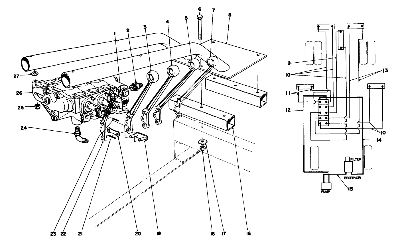 Valve Bank & Hoses