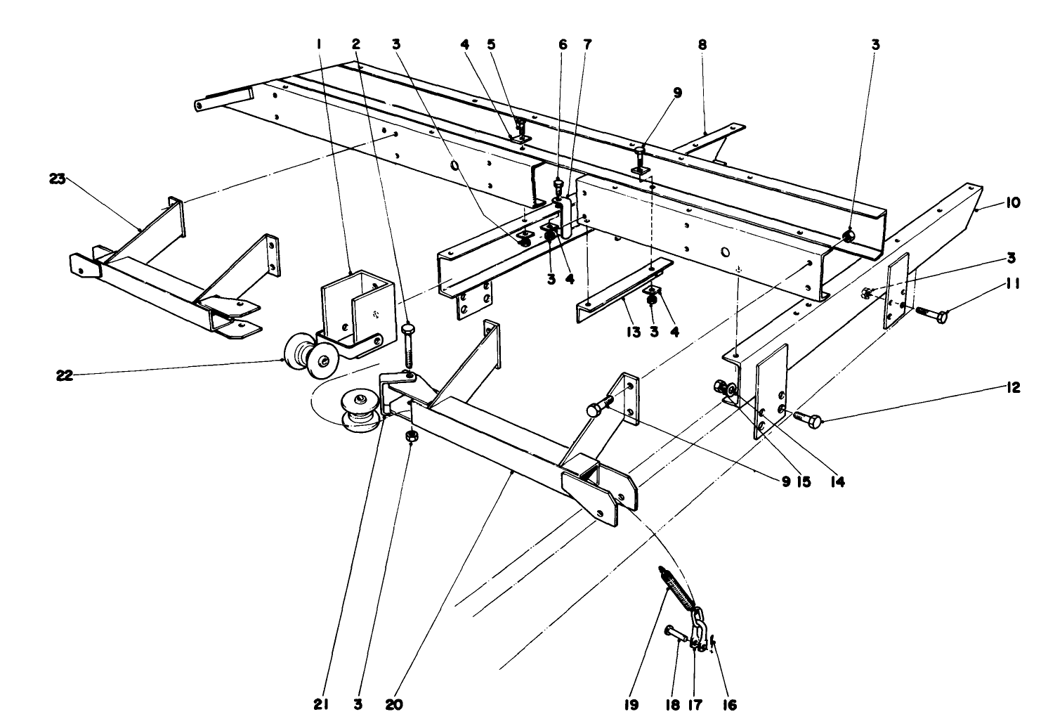Main Frame Assembly-Front