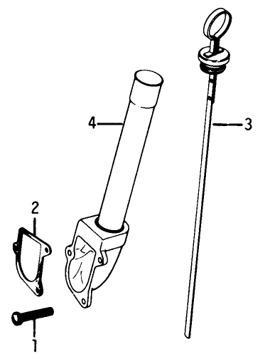 Dipstick-Engine Model No. K321s Spec. No. 60434